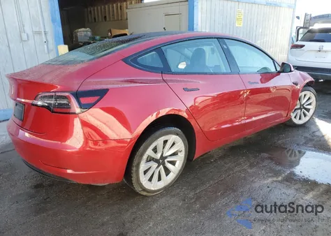 2023 Tesla Model 3 Rear-Wheel Drive from USA, damaged, VIN 5YJ3E1EA4PF454981